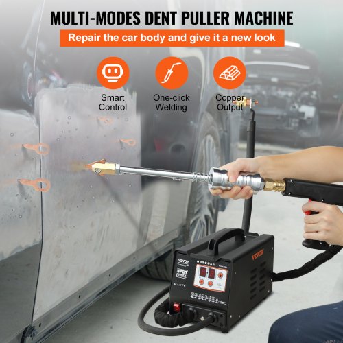 3KW Dent Puller,Welder Vehicle Repair Puller Kit Panel Spot Dent Spotter