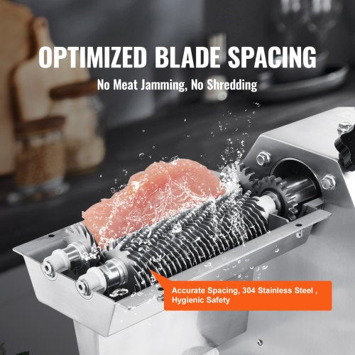 750W Commercial Electric Meat Tenderizer 304 Stainless Steel Kitchen Tool