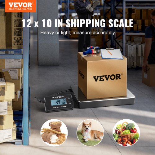 Shipping Scale Digital Postal Scale 440 lbs x 1.7 oz. AC/DC Package LCD