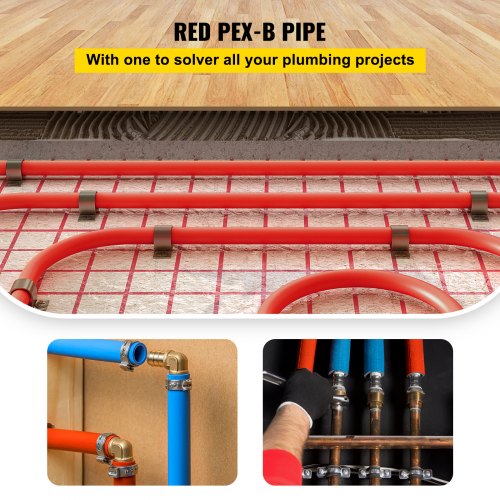 PEX Tubing PEX-B Pipe 1"-500' Coil Certified Non-Barrier Htg/Plbg/Portable Water