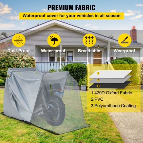 motorcycle shelter motorcycle storage shelter waterproof cover for shed motorbike cover waterproof outdoor Motorcycle Shelter Storage Cover Garage