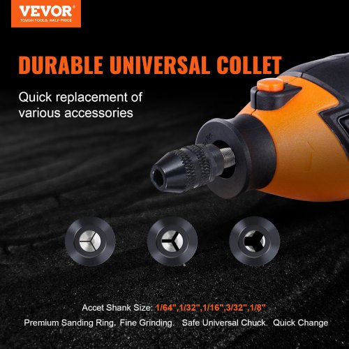 Rotary Tool Kit Variable Speed Rotary Tool 186 PCS for Grinding, Sanding
