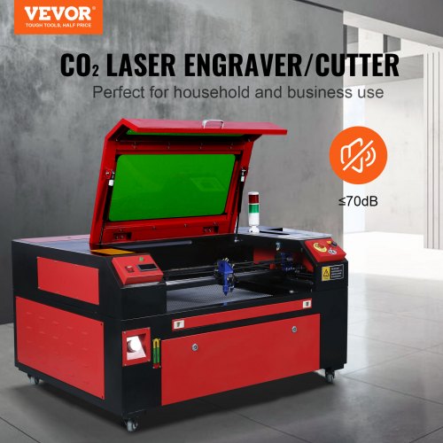 80W CO2 Laser Engraver Engraving Carving Print Machine 500x700 mm Workbed