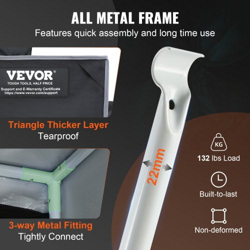 Grow Tent 60 x 60 x 80 in Indoor Growing Tent Hydroponic Window Door Tray