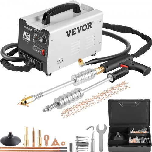 3500A Dent Puller Spot Welder 1.8KW 2 Welding Guns Bonnet Roof Panel 3500A Dent Puller Spot Welder 1.8KW 0.6-1.2mm Welding Spot Radiator