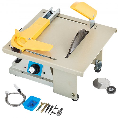 Portable Benchtop Table Saw Woodworking Cutting Polishing Carving Machine Woodworking Cutting Machine with Countertop