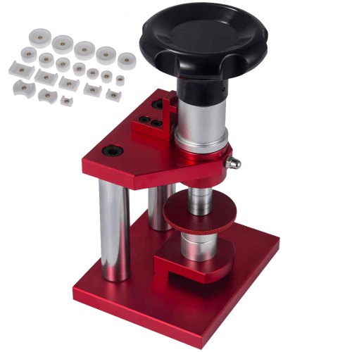 8" Crystal Bezel Press Case Back Watch Case Opener Movement Holder Big Gland