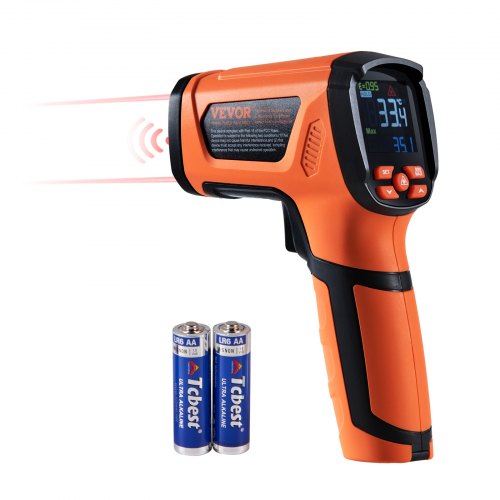 Infrared Thermometer -40~2732°F Dual Laser Temperature Gun Non-Contact