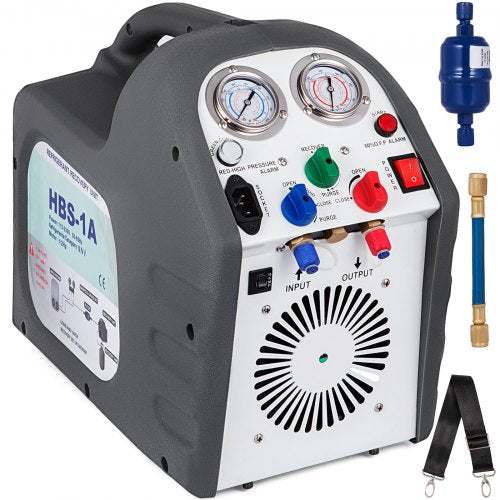 Refrigerant Recovery Machine HVAC Recovery Machine 220-240VAC Refrigerant RG6 50HZ Refrigerant Recovery Air Conditioning Repair Tool