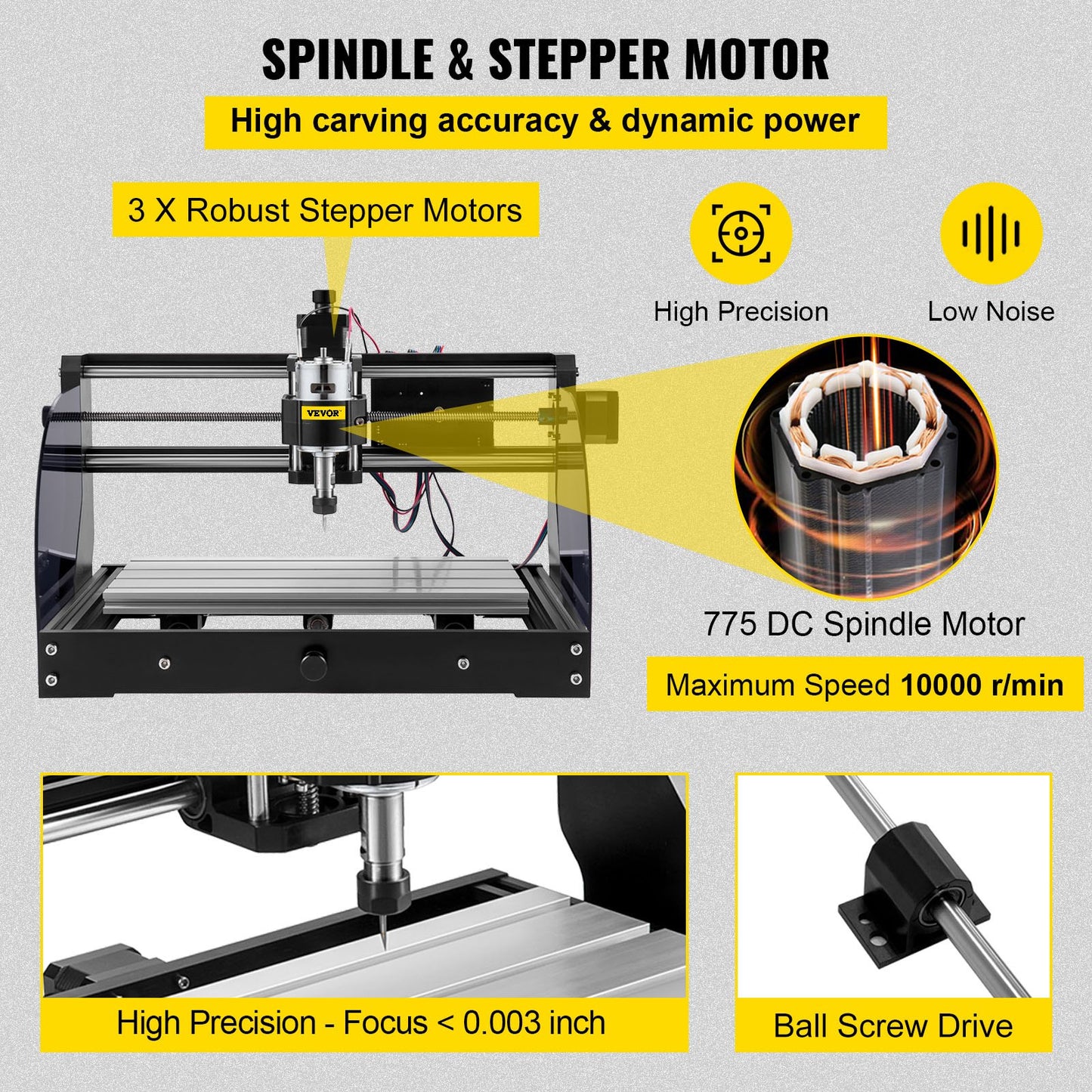 CNC 3018 Pro CNC 3018 300×180×45mm CNC Machine GRBL Control Mini Laser Engraver with Offline Controller 3 Axis laser engraving machine for Carving Milling Plastic Acrylic PVC