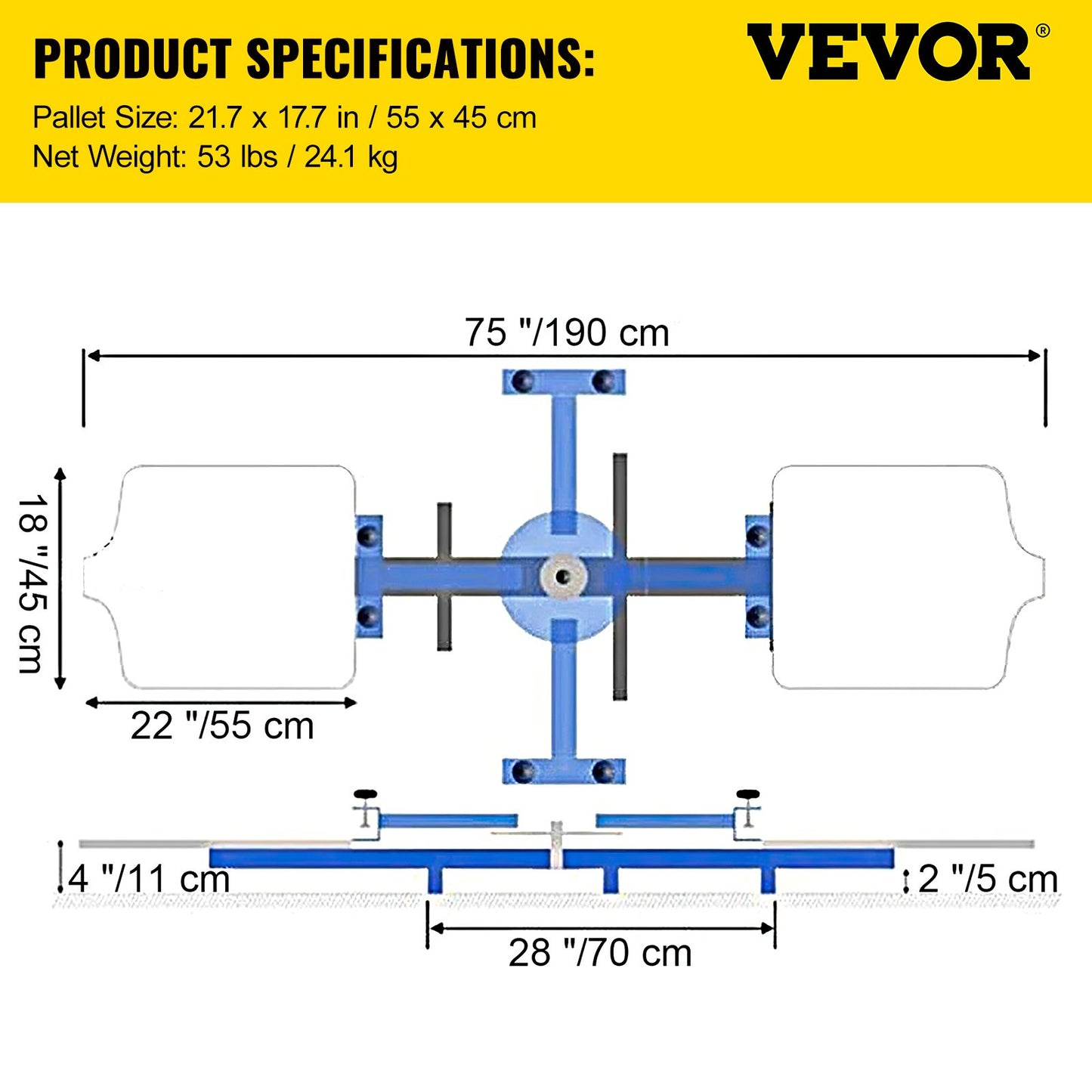 Screen Printer 4 Color 2 Station Silk Screen Printing Kit 55x45cm T-shirt Screen Printing Machine Screenprint Press