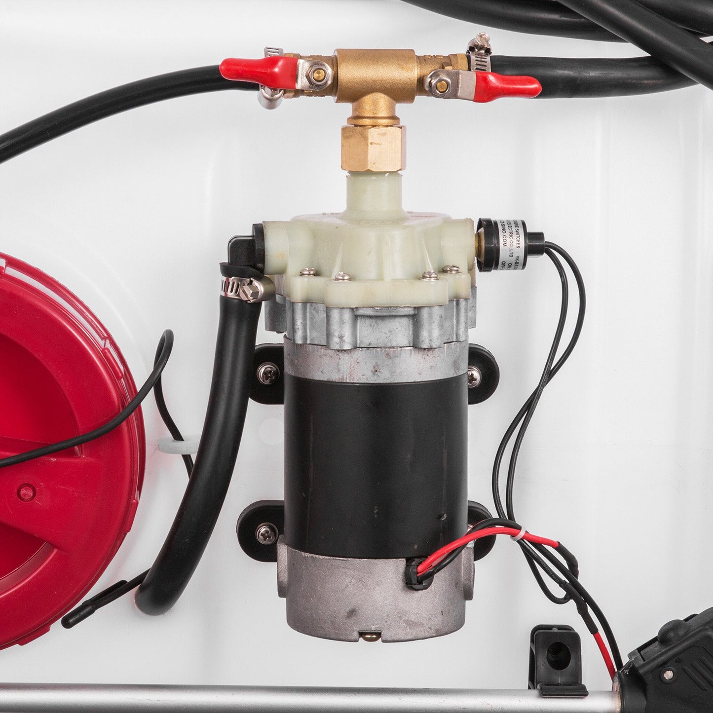 Spot Sprayer 15.8 Gallon 12 Volt ATV Spot Sprayer with Complete Accessories 1.3 GPM 145 PSI Broadcast and Spot Sprayer for Garden Lawn Agriculture Spray