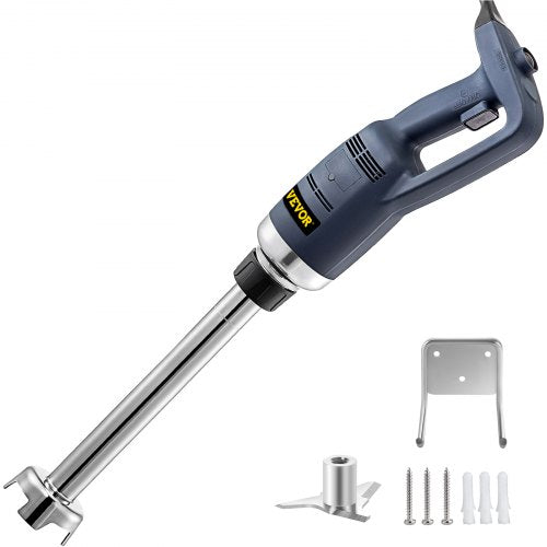 Commercial Immersion Blender 350W Constant Speed Commercial Hand Blender with 15.7-Inch Removable Blender Shaft Industrial Immersion Blender Hand Immersion Blender for Commercial Use