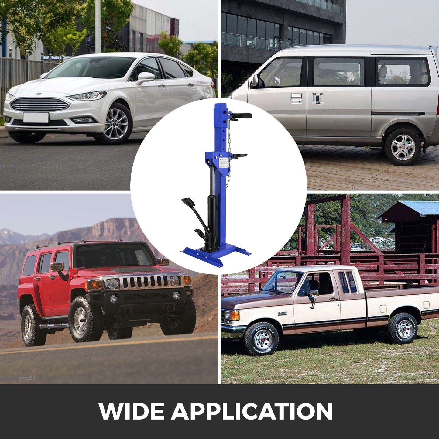 Spring Compressor 2200lbs Auto Strut Spring Compressor Max Spring Diameter 400mm(15.7'') Coil Spring Compressor Tool for Car Repairing and Strut Spring Removing