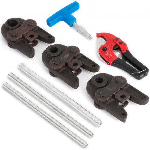 TH-Shaped Pipe Wrench Jaw Set TH16 20 26 Tool Set Composite Pipes, TH-Shaped Pipe Wrench Jaw Set 65Mn Tool Set Pressing Tongs