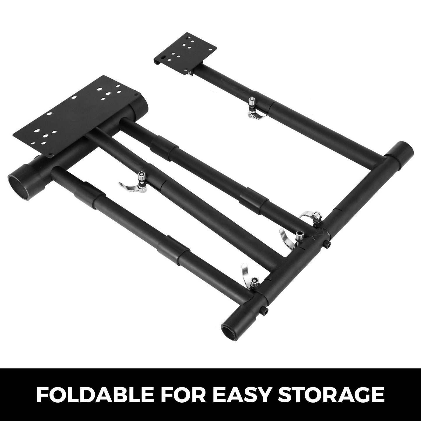 Racing Wheel Stand Cockpit Black Fits for All Logitech G29/G920 All Thrustmaster All Fanatec Wheels Compatible with Xbox One, Playstation, PC Platforms