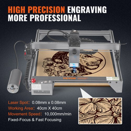 Laser Engraver Laser Engraving Machine 20W Compressed Spot Rotary Roller