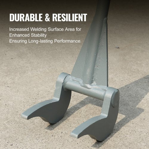 Pallet Buster, 50-Inch Handle, 2000 lbs Weight Capacity, Q235 Carbon Steel, Heavy Duty Deck Wrecker Demolition Wood Pallet Tool Breaker Pry Bar Puller for Efficient and Effortless Board Removal