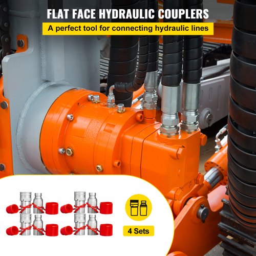 Hydraulic Quick Connect Hydraulic Coupler 1/2" for Engineering Machinery