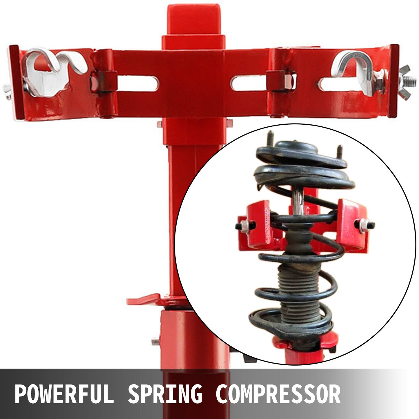 2.5 Ton Strut Spring Compressor Hydraulic Tool Auto Valve Spring Compressor 14Inch Coil Spring Compressor Set (2.5 Ton)