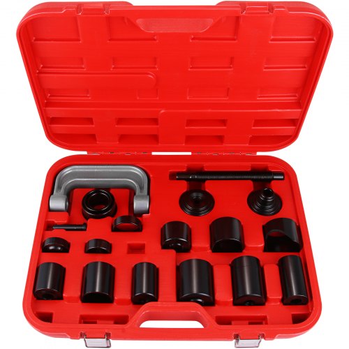 21Piece Ball Joint Adapter Set, Remove Installing Car Tool Ball Joint Auto Repair Tool Service Remover Installing Master Adapter Car