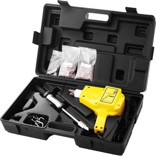 Spot Stud Welder Dent Puller Kit Mini Spot Welder for Car Body Repair Spot Welding Machine Dent Puller Gun Welding Kit (Stud Welder with More Accessories)