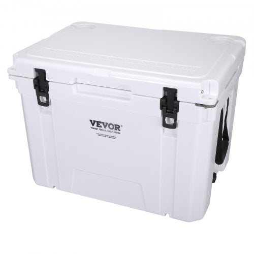 Insulated Portable Cooler, 65 qt, Holds 65 Cans, Ice Retention Hard Cooler with Heavy Duty Handle, Ice Chest Lunch Box for Camping, Beach, Picnic, Travel, Outdoor, Keeps Ice for up to 6 Days