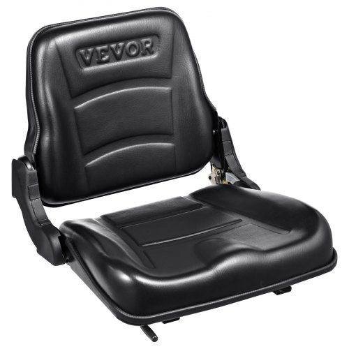 Universal Forklift Seat Fold Down Forklift Seat with Adjustable Angle Back