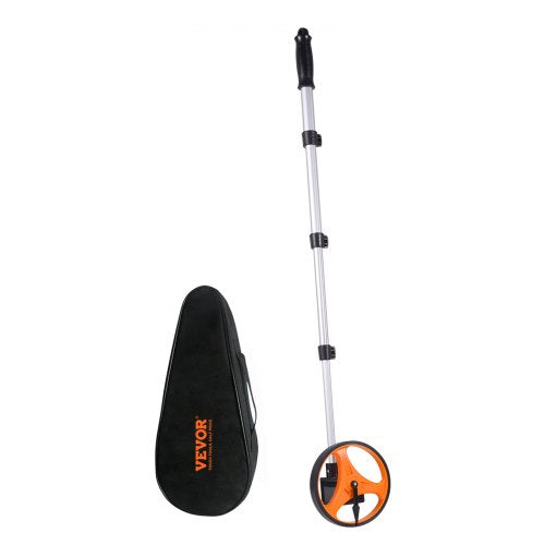 Measuring Wheel 159mm Road Runner Distance Telescoping Handle w/ Back Bag