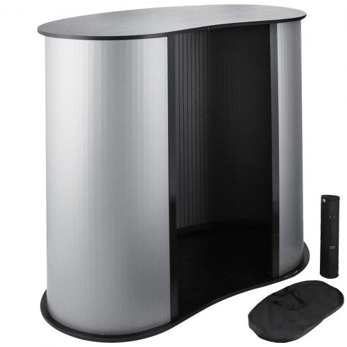 Trade Show Pop Up Podium Banner Stand Portable Trade Show Table Counter Display Table Exhibition Counter Stand