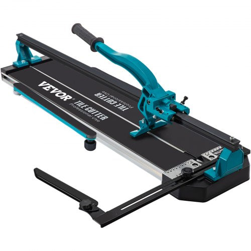 Tile Cutter 39in Cutting Tool w/ Laser Guide Single Rail Double Brackets