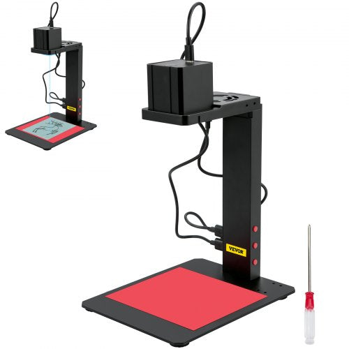 Mini Laser Engraver Portable Laser Engraving Machine W/ Auto-Focus Stand