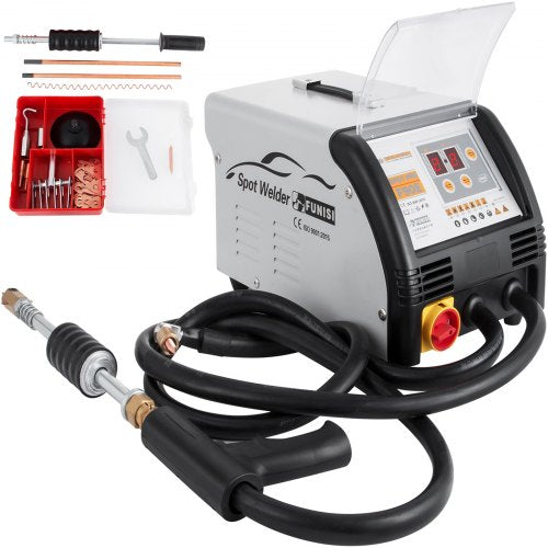 3500A Vehicle Panel Spot Puller Dent Spotter F90E 3500A Dent Puller Multifunctional Spot Welder Repair Kit Additive Kit