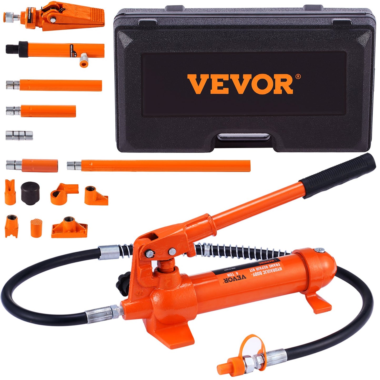 4 Ton Hydraulic Jack Air Pump Lift Ram Body Frame Porta Power Repair Kits