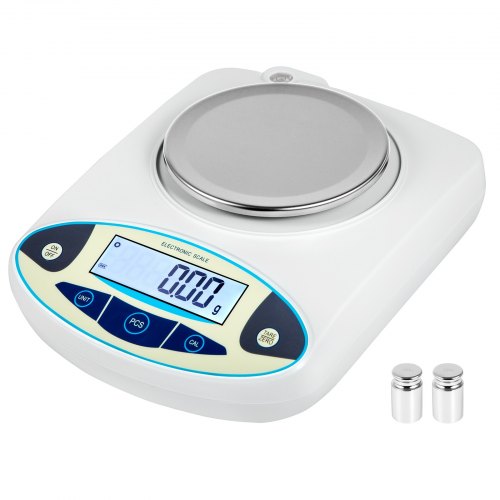 Analytical Balance, 3000g x 0.01g Accuracy Lab Scale, High Precision Electronic Analytical Balance, 13 Units Conversion, Counting Function, LCD Display, for Lab University Jewelry (3000g, 0.01g)