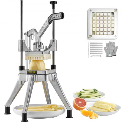 Commercial Vegetable Cutter Chopper 1/2inch Food Fruit Vegetable Dicer