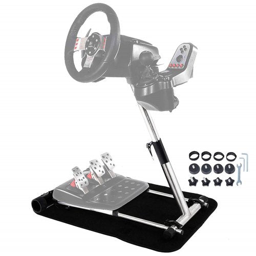 G27 Racing Wheel Stand G25 Racing Simulator G29 Steering Wheelstand Frame and G920 Wheel Racing Stand Adjustable Racing Steering