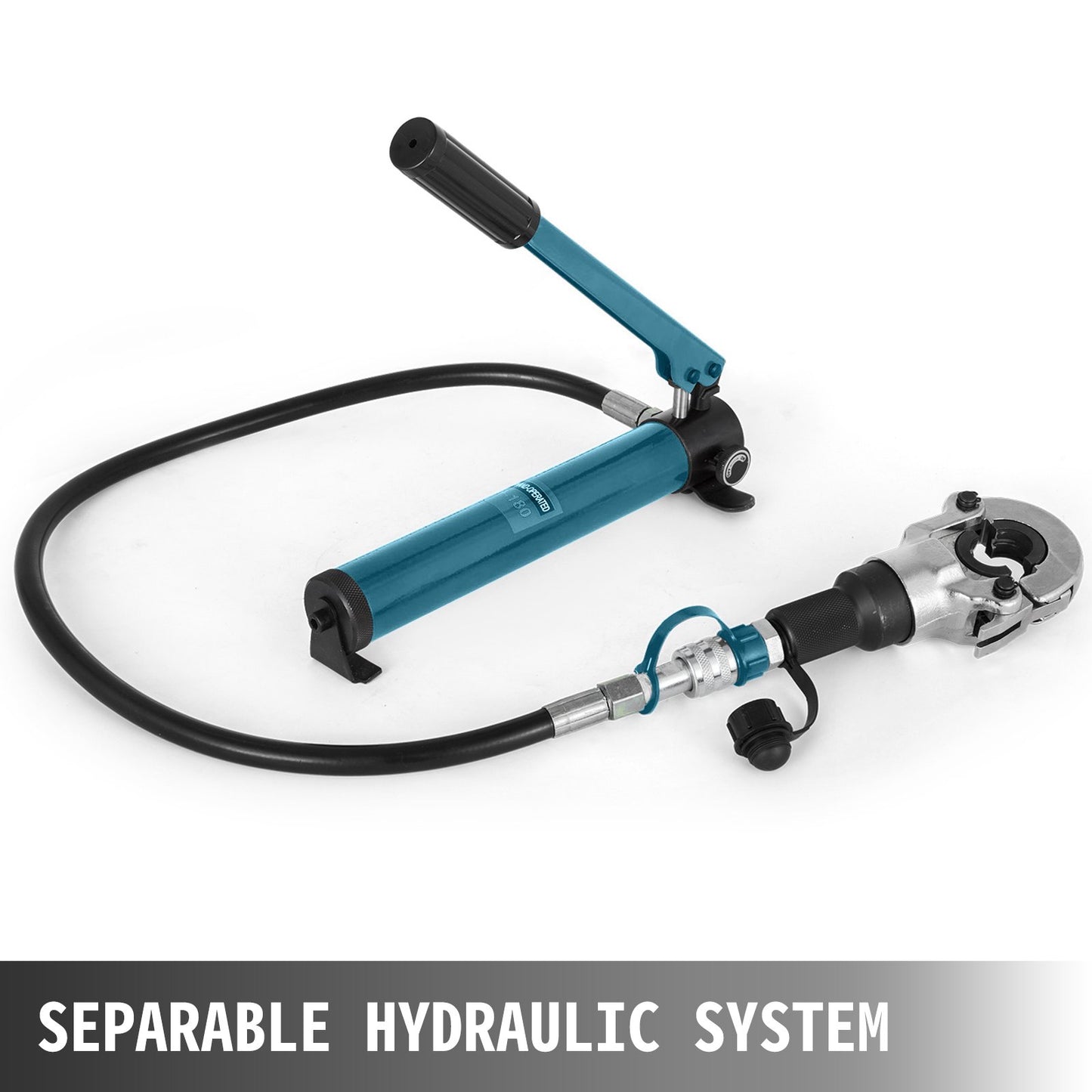 ?15-28Mm Hydraulic Pipe Crimping Tool from 15 to 28 Mm, 6 Ton Hydraulic Crimper Pliers with 4 Dies 15mm 18mm 22mm 28 mm for Crimping Copper & Stainless Steel Pipe W/V Types