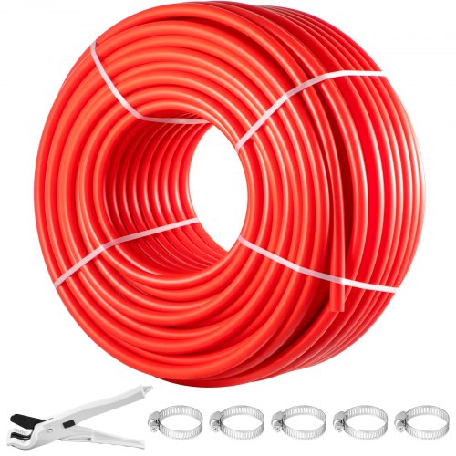 PEX Tubing PEX-B Pipe 1"-500' Coil Certified Non-Barrier Htg/Plbg/Portable Water