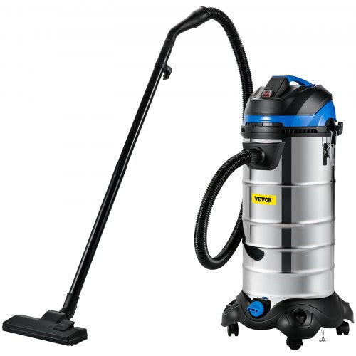 Dust Extractor Collector, 40L / 11 Gallon Capacity, HEPA Filtration System Automatic Dust Shaking, 1200W Powerful Motor Wet & Dry Vacuum Cleaner, Heavy-Duty Shop Vacuum with Attachments
