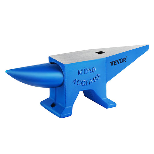 Pro Horn Anvil 88.2LBS/40KG Weight Steel Anvil Blacksmith 600mm Length Blacksmith Anvil, Portable Rugged Cast Iron Anvil Blacksmith Anvil Stable Workbench Blacksmith Forge Anvil Tool