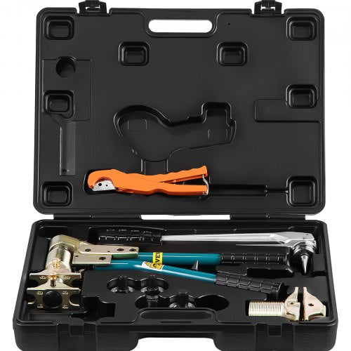 PEX-1625 Range 16-25mm PEX Clamping Tool for EHAU System Pipe Clamping Tool Fitting Tool Expander Pulling Clamping Plumbing Tool Kits for 16, 20, 25 mm (Tool Sets)