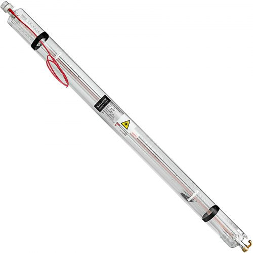 Laser Tube 130W CO2 Laser Tube 1630mm Glass Laser Tube Professional Special Coating Technology Tube Laser Cutting Tube for Laser Engraving Machine and Cutting Machine