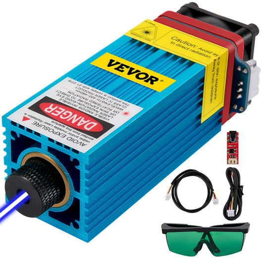 Laser Module 5.5w,cnc Laser Module 445nm 12v Laser Wavelength Laser Head