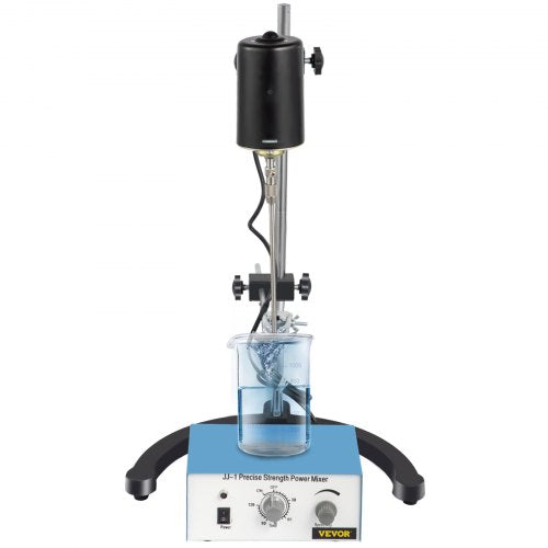 Electric Overhead Stirrer Mixer 0-2000 RPM Overhead Stirrer Mixer 100W Overhead Stirrer 0-120 Minutes for Lab Mechanical Mixer