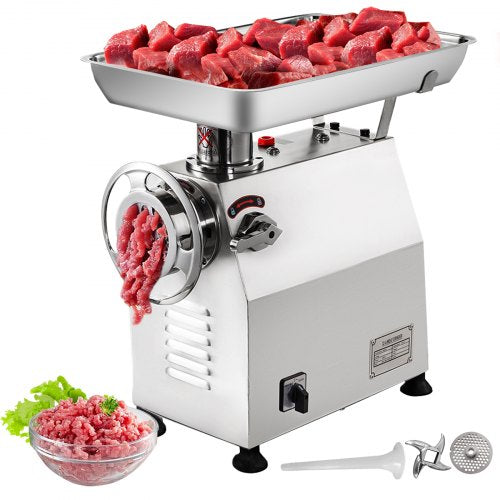 Electric Meat Grinder Meat Mincer 2200W Commercial Meat Grinder Electric Mincer Machine 350KG Per Hour Meat Mincer Sausage Maker for Kitchen Home