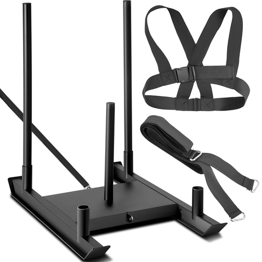 Weight Sled Pull Power Sled Workout Harness Tire Pulling Sled Football Workout Equipment Weight Drag Sled Strap Resistance Training Speed Agility Training Kits