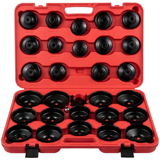 Oil Filter Socket Set Cup Socket Tool Set 30 PCS Oil Filter Cap Wrench