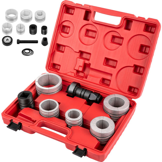 Pipe Stretcher Kit, Exhaust Pipe Stretcher Kit 1-5/8" to 4-1/4", Exhaust Pipe Expander Kit for Tail Pipe Tube, Exhaust Pipe Expander Tool w/ Storing Case, 7 Pcs Pipe Expander, Exhaust Stretcher