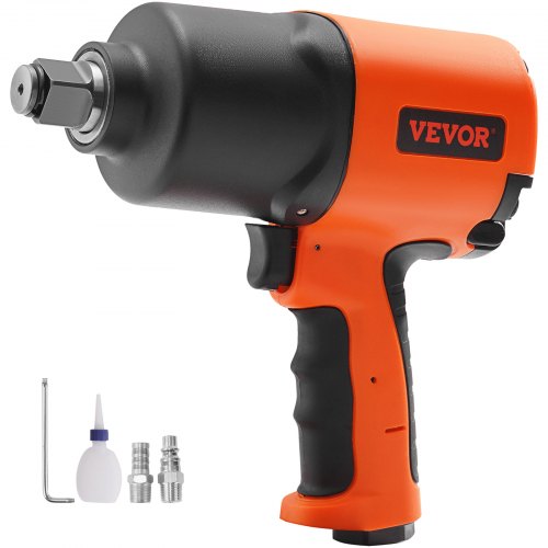 Air Impact Wrench, 3/4-Inch Drive Air Impact Gun, Up to 1870ft-lbs Nut-busting Torque, Composite Pneumatic Impact Wrench for Auto Repairs and Maintenance Heavy Duty